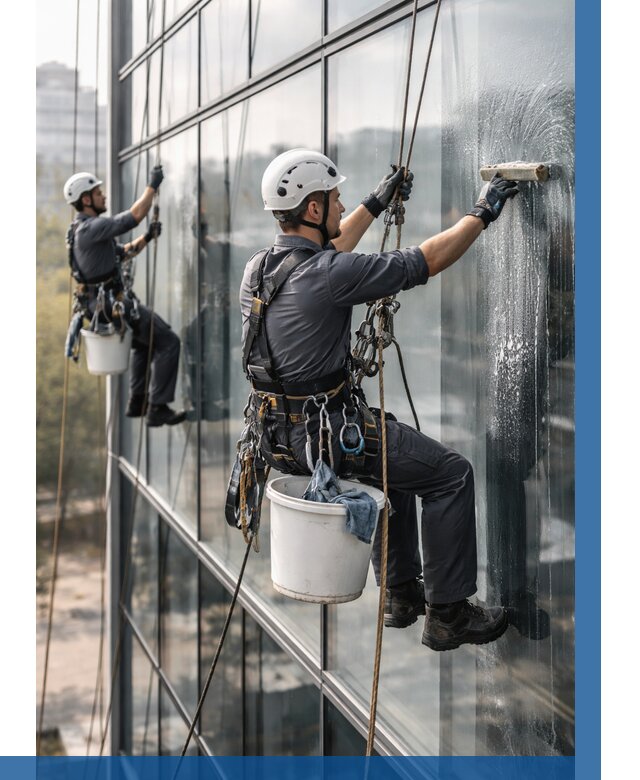 Мойка сплошного остекления в Тейково, заказать от 326 р.| ВЫСОТНИК-Ткв