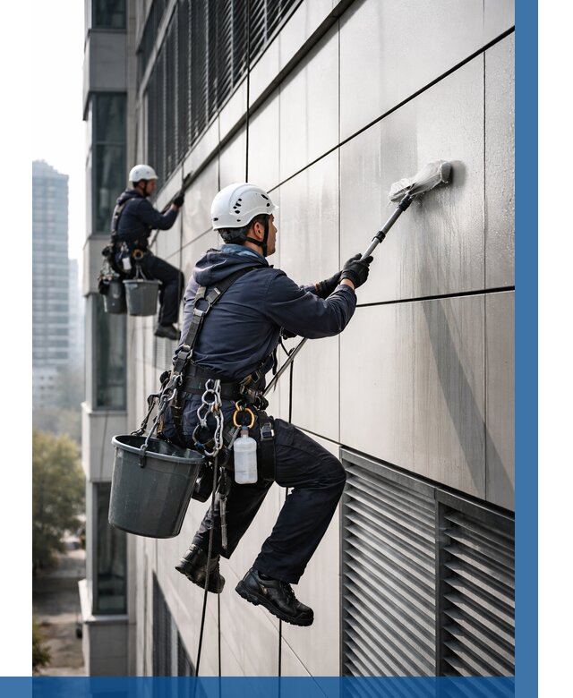 Мойка вентилируемого фасада в Тейково от 272 р. | ВЫСОТНИК-Ткв