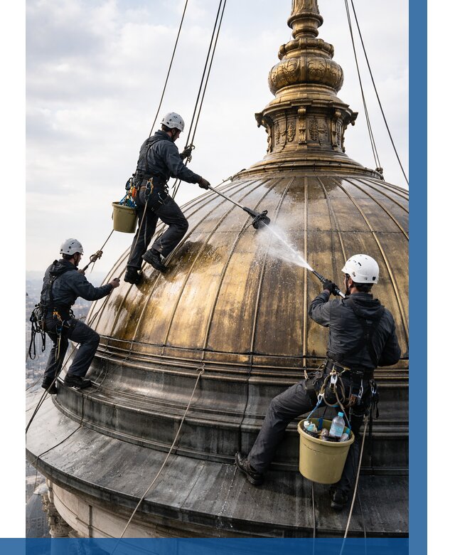 Мойка куполов и шпилей в Тейково от 8698 р. - заказать | ВЫСОТНИК-Ткв