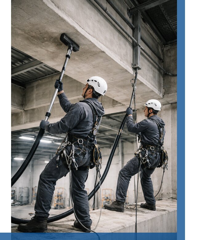 Обеспыливание потолочных конструкций в Тейково от 272 р. |ВЫСОТНИК-Ткв