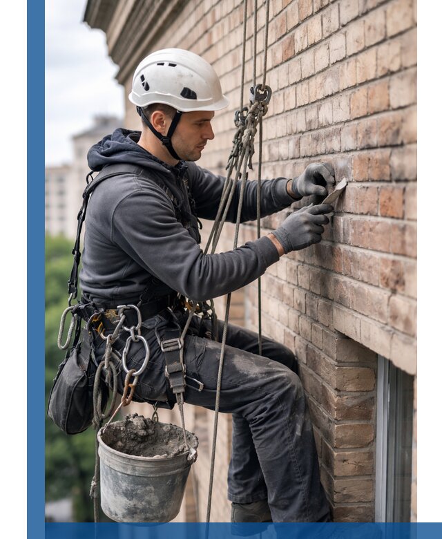 Качественный ремонт кирпичной кладки фасада в Тейково с гарантией