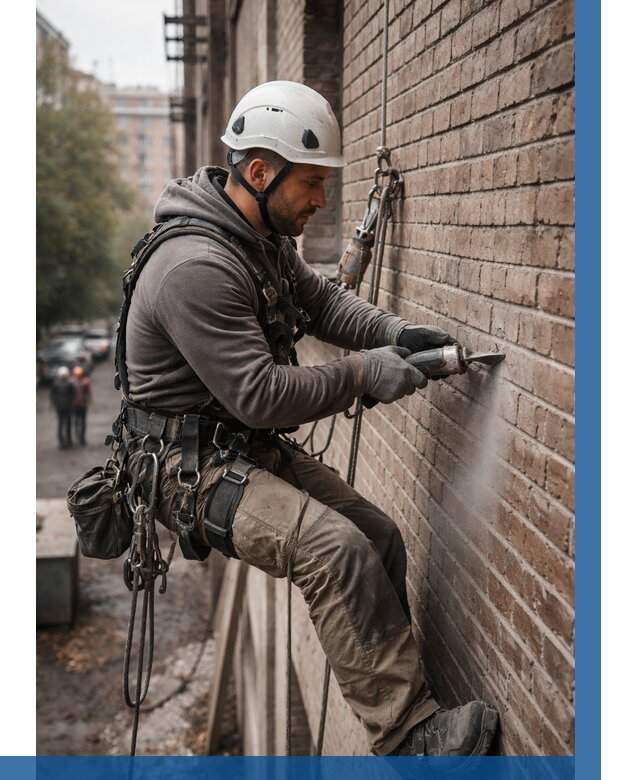 Расшивка кирпичных швов в Тейково от 652 р. | ВЫСОТНИК-Ткв