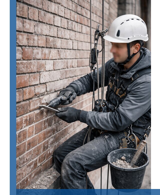 Расшивка кирпичных швов фасадов и стен, ремонт в Тейково