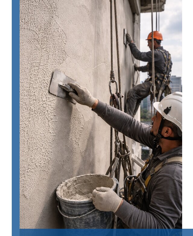 Декоративная штукатурка фасада с утеплением и защитой в Тейково
