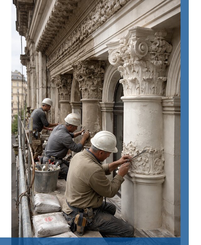 Реставрация фасадной лепнины в Тейково от 2718 р. | ВЫСОТНИК-Ткв