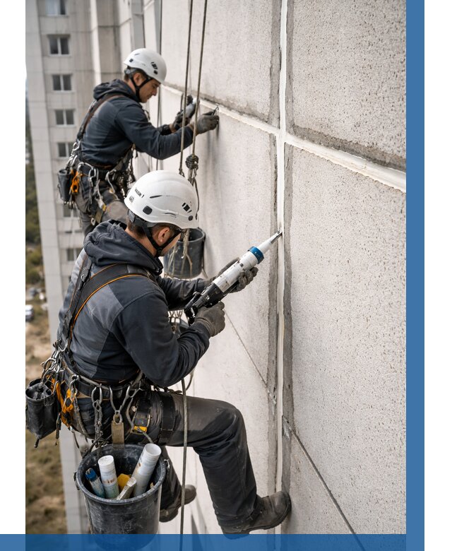 Герметизация межпанельных швов в Тейково от 761 р. | ВЫСОТНИК-Ткв