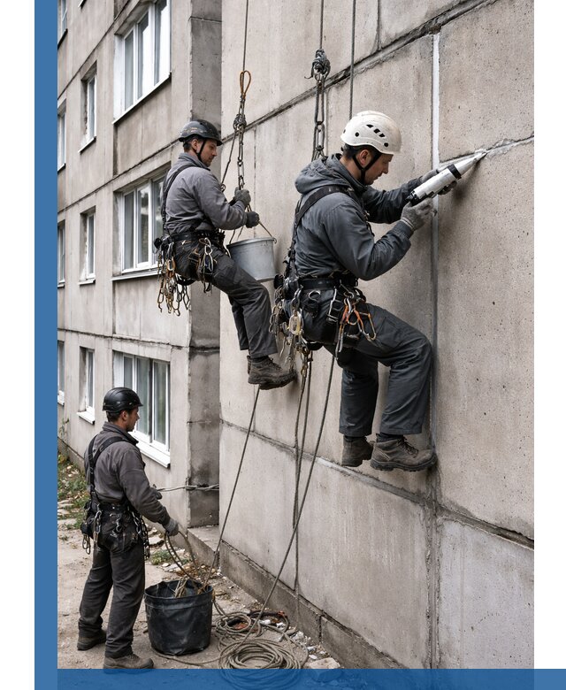 Герметизация межпанельных швов в Тейково с гарантией герметичности