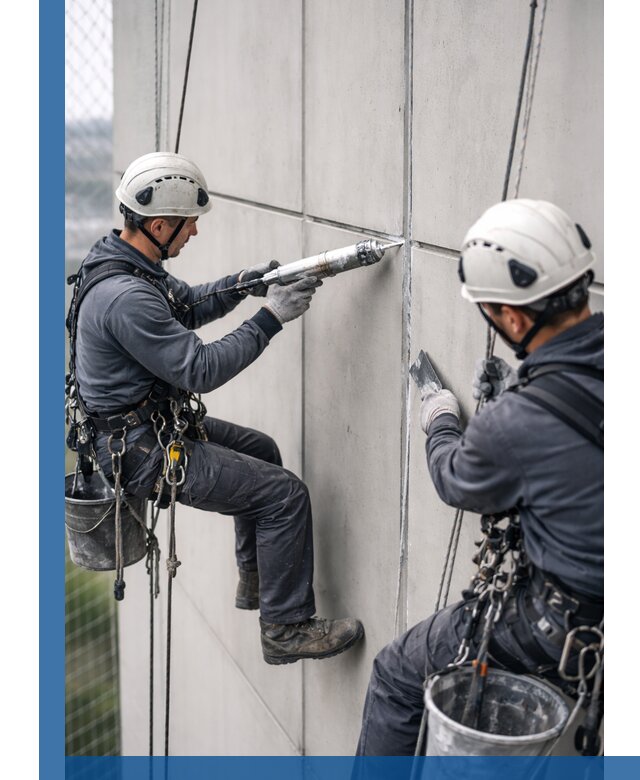 Первичная герметизация швов фасадов и кровель в Тейково