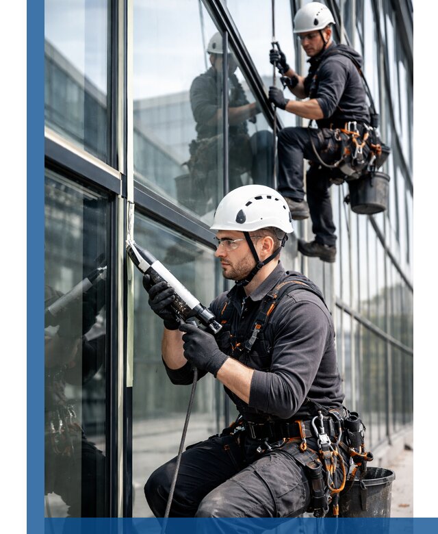 Герметизация витражных швов в Тейково для зданий и фасадов