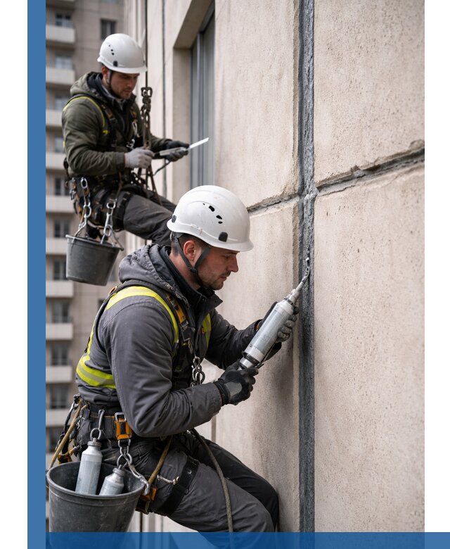 Герметизация деформационных швов фасада в Тейково качественно