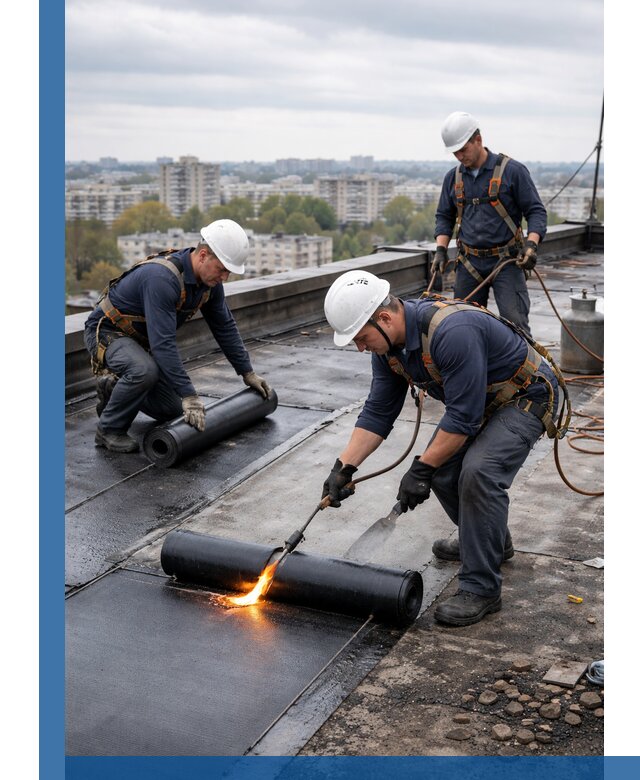 Ремонт наплавляемой кровли в Тейково качественно и надежно
