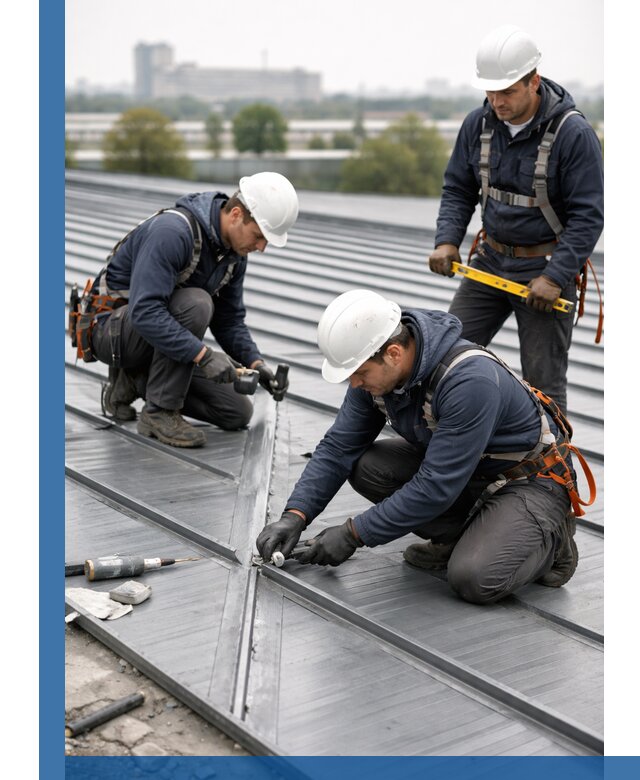 Ремонт фальцевой кровли в Тейково срочно и качественно