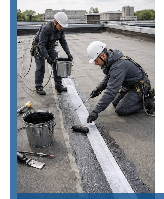 Гидроизоляция кровли мастикой в Тейково надежная защита