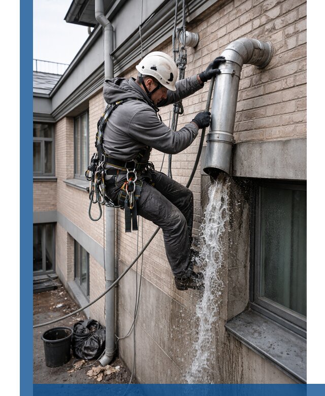 Профессиональная прочистка водосточных труб в Тейково с гарантией