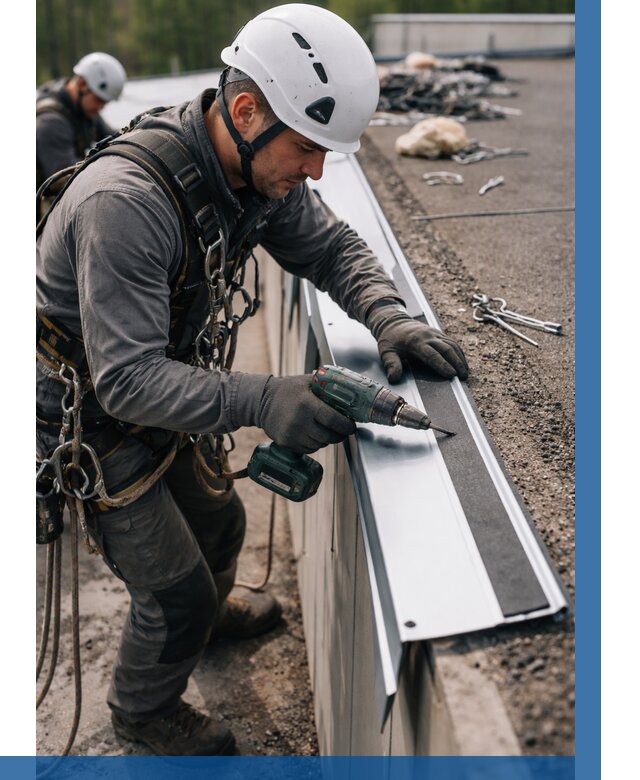 Монтаж капельника на кровле в Тейково от 326 р. | ВЫСОТНИК-Ткв