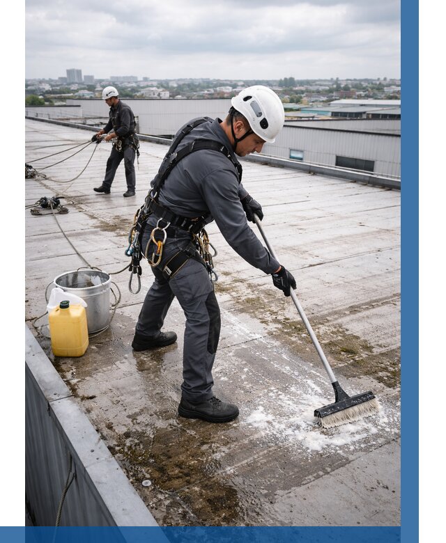 Очистка крыши по графику в Тейково от 8155 р. | ВЫСОТНИК-Ткв