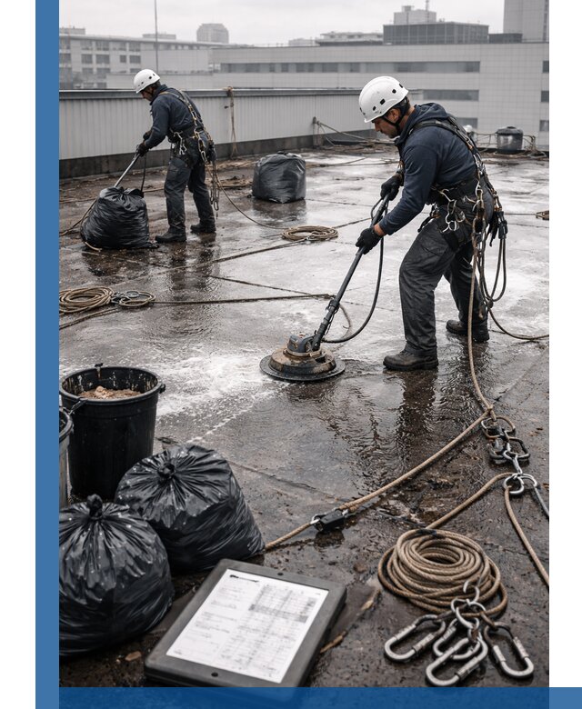 Плановая очистка кровли по графику в Тейково для безопасности