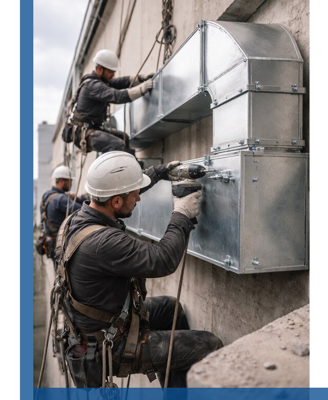 Профессиональный монтаж вентиляционных коробов в Тейково под ключ