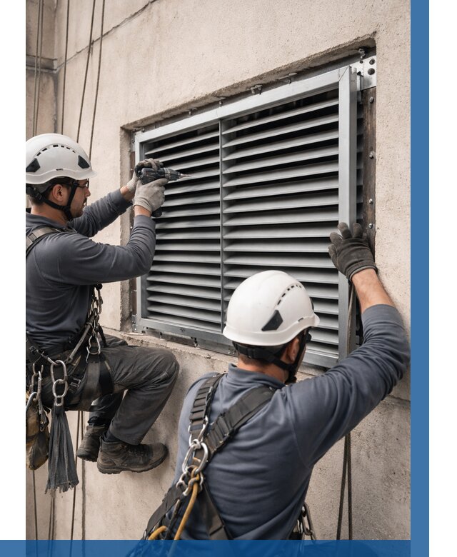 Монтаж вентиляционных решеток в Тейково от 4893 р. | ВЫСОТНИК-Ткв