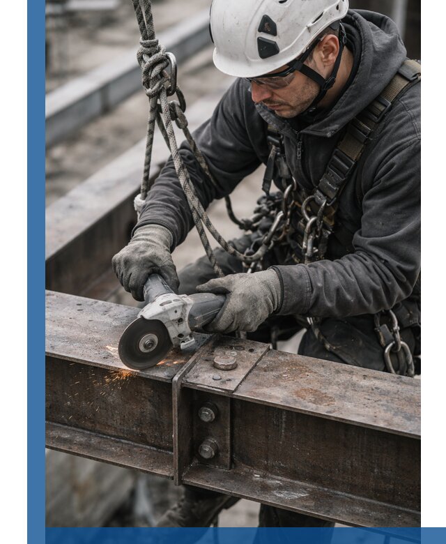 Резка металла на высоте в Тейково для зданий и конструкций