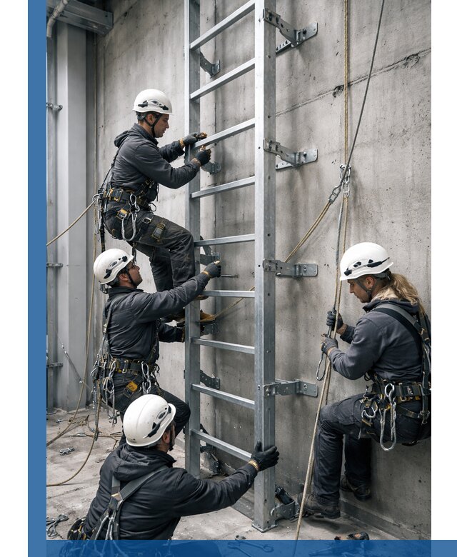 Монтаж металлических лестниц в Тейково под ключ со гарантией