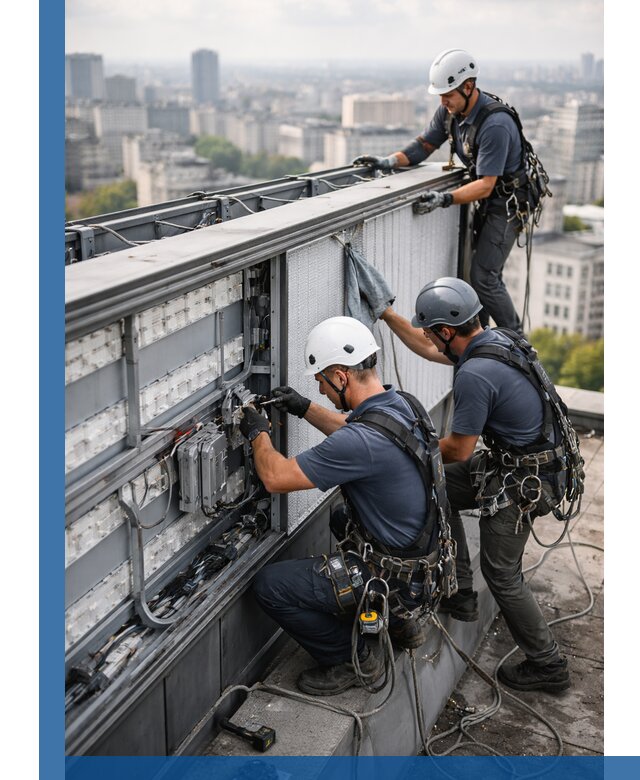 Профессиональное обслуживание крышной рекламы в Тейково под ключ