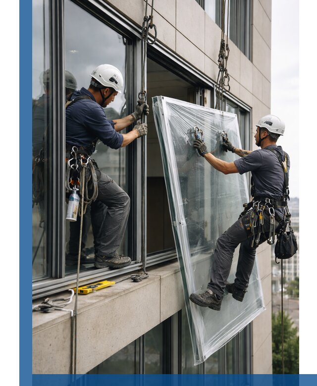 Профессиональная замена стекла в витраже в Тейково с гарантией