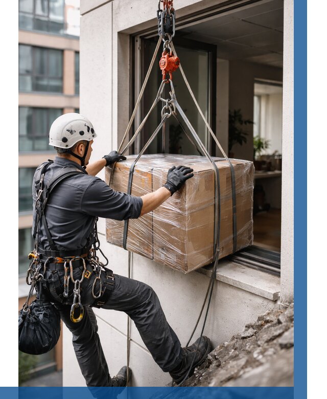 Подъем груза через окно в Тейково от 4893 р. | ВЫСОТНИК-Ткв