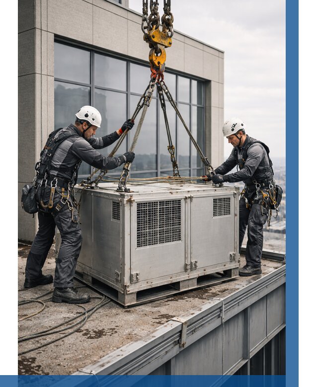 Такелажные работы на высоте в Тейково от 8698 р. | ВЫСОТНИК-Ткв