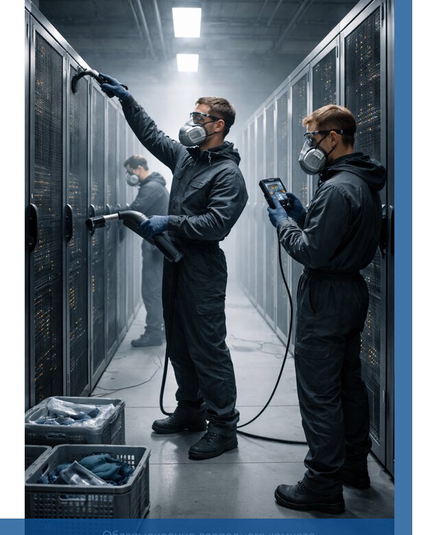 Обеспыливание серверной комнаты в Тейково от 4893 р. | ВЫСОТНИК-Ткв