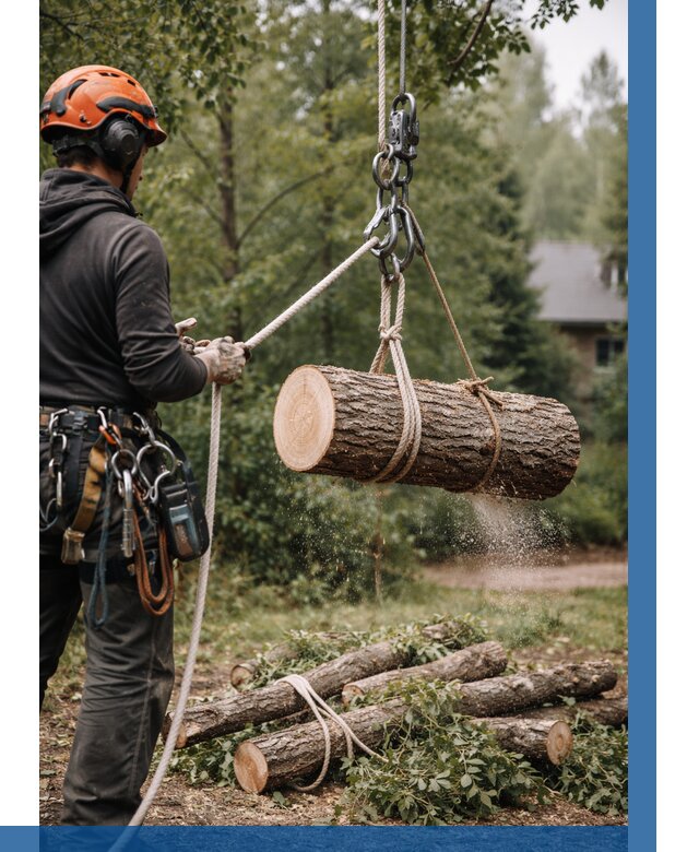 Валка деревьев частями в Тейково от 8155 р. | ВЫСОТНИК-Ткв