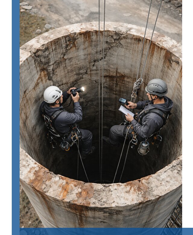 Обследование дымовой трубы: диагностика и оценка состояния в Тейково