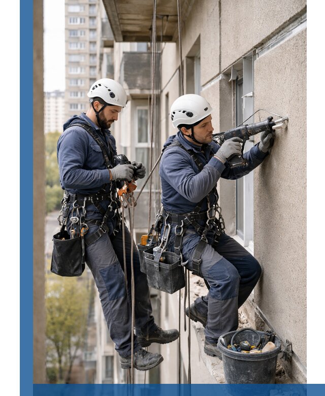 Промышленные альпинисты высотные работы и монтаж в Тейково